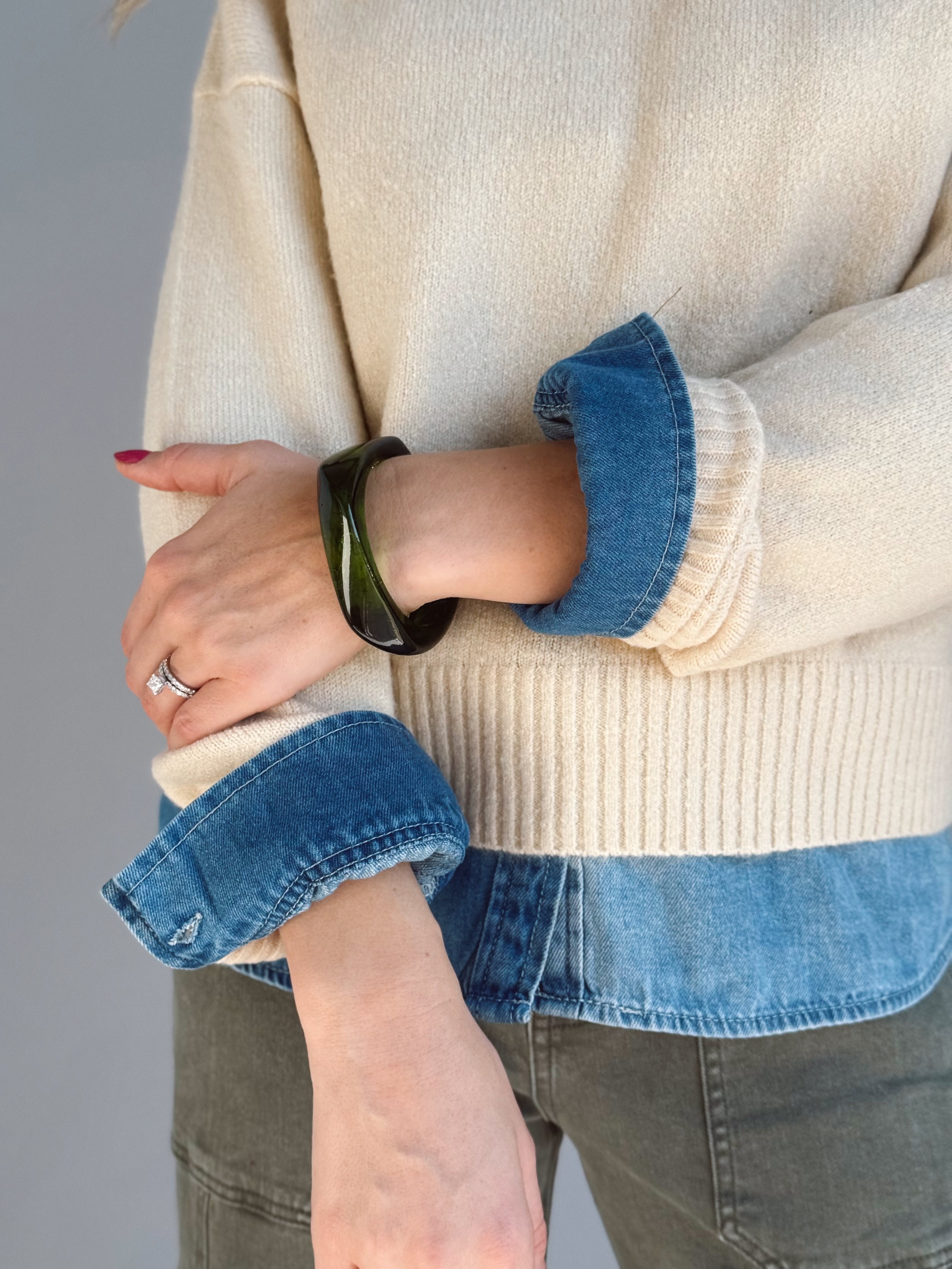 The Jade Bracelet - GREEN - Storetradenest Bracelets