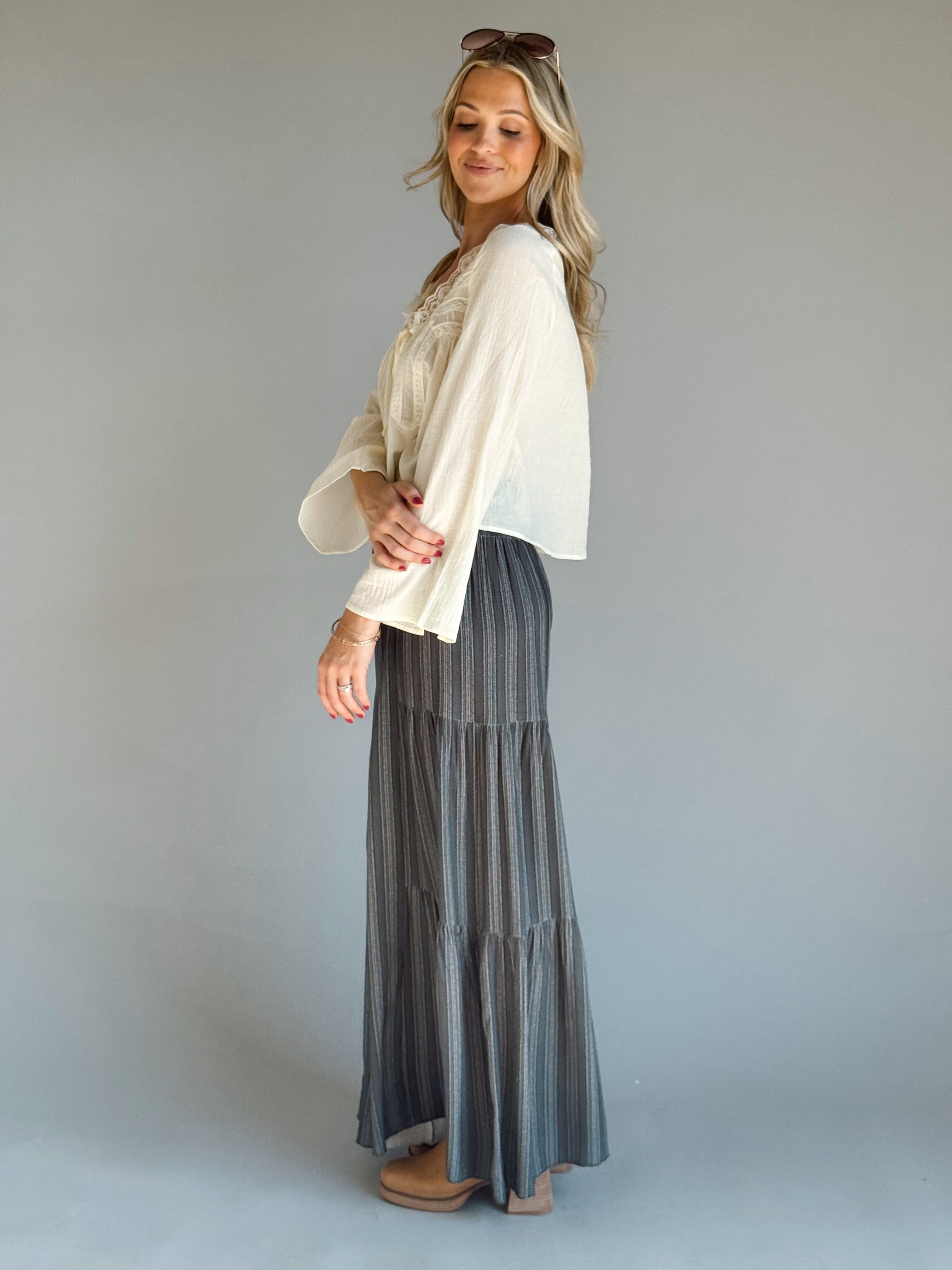 Vanilla Bean Blouse - CREAM - Storetradenest BLOUSE