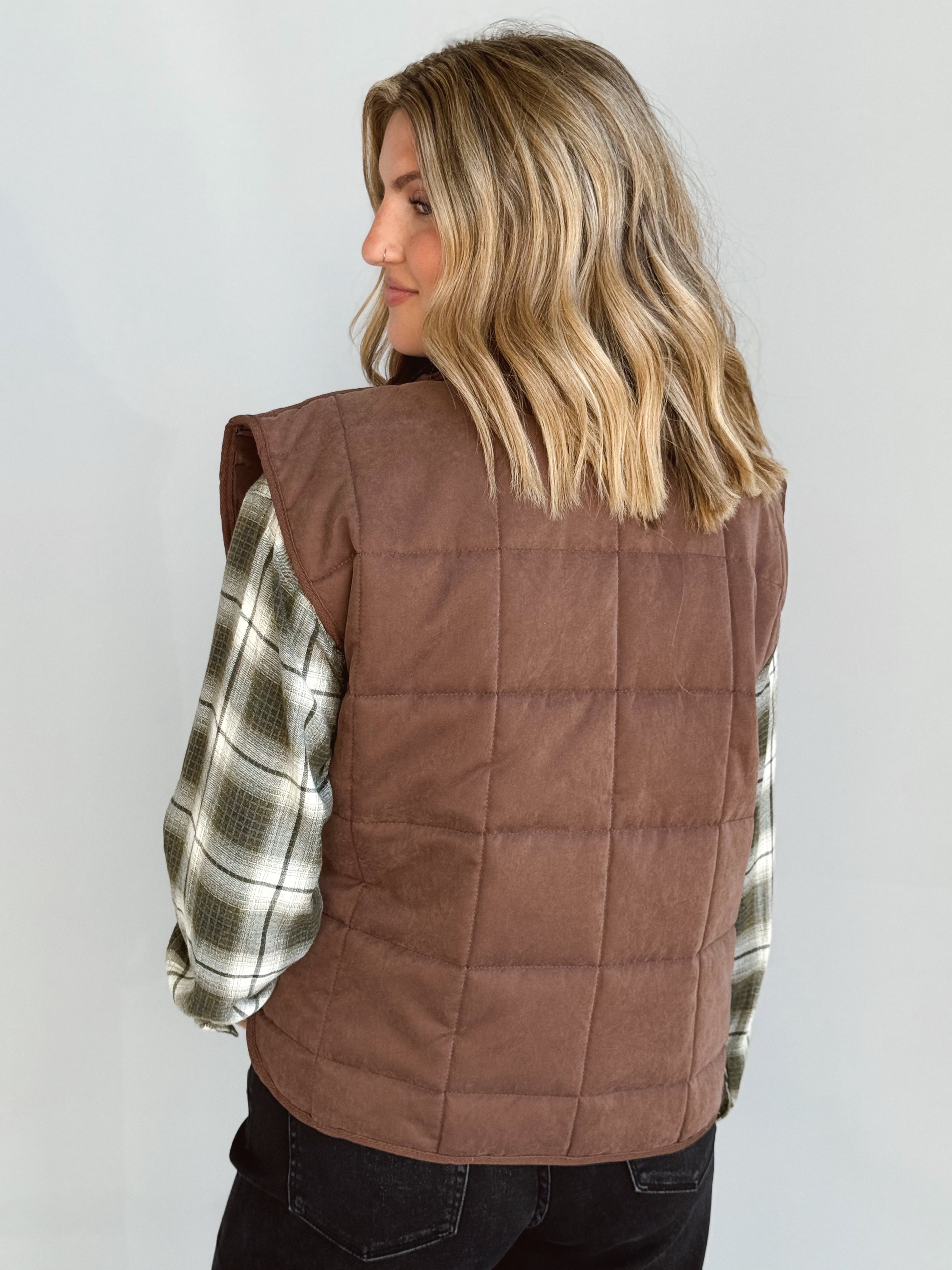 Walden Vest - BROWN - Storetradenest VEST